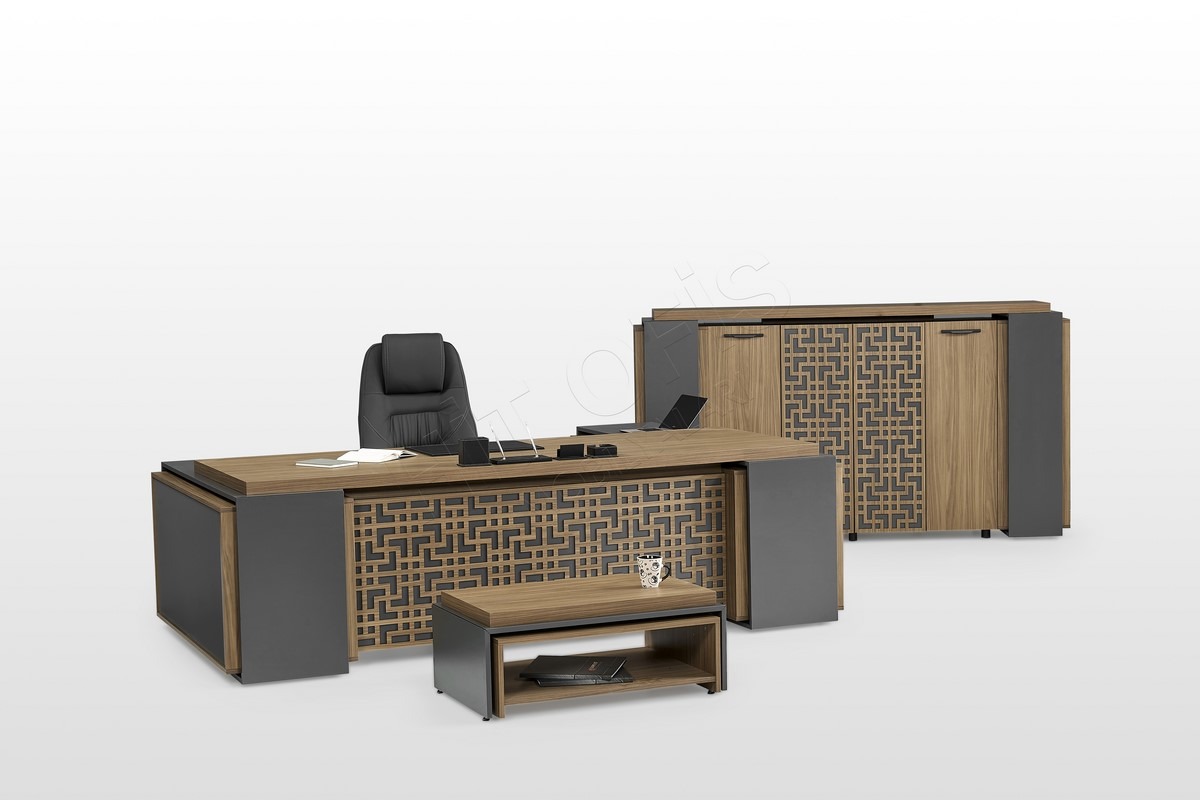TUNA yönetici grubu modern kurumsal ofis mobilyası
